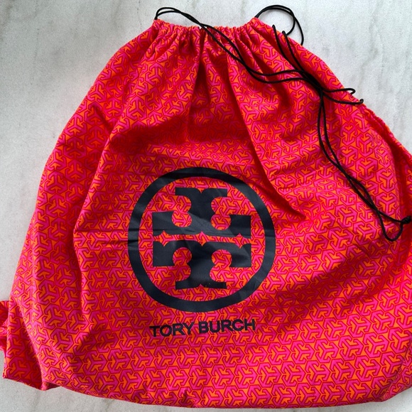 Tory Burch Black Pebble Leather Crossbody Messenger Bag - Large - Picture 8 of 16